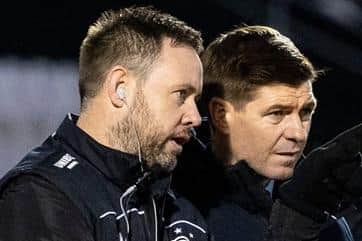 Beale has worked closely with Steven Gerrard at Rangers, Liverpool and Aston Villa.  (Photo by Alan Harvey / SNS Group)